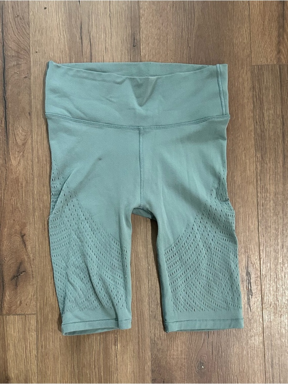 lululemon athletica High-Rise Perforated Bike Shorts - Sage